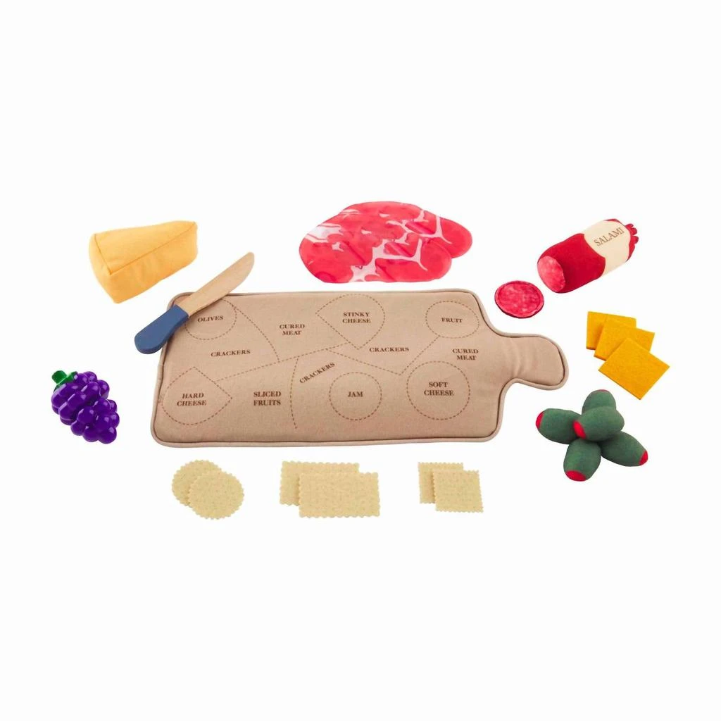 商品mudpie|My First Charcuterie Board Set In Multi,价格¥223,第1张图片