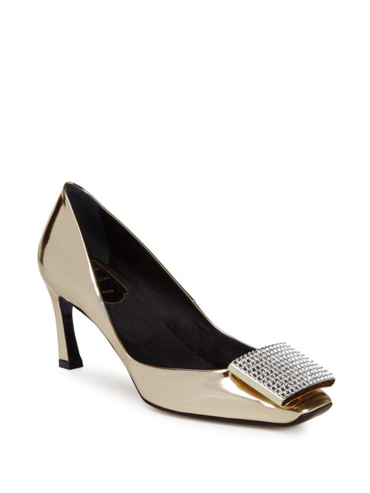 商品Roger Vivier|Leather 单鞋,价格¥3784,第1张图片