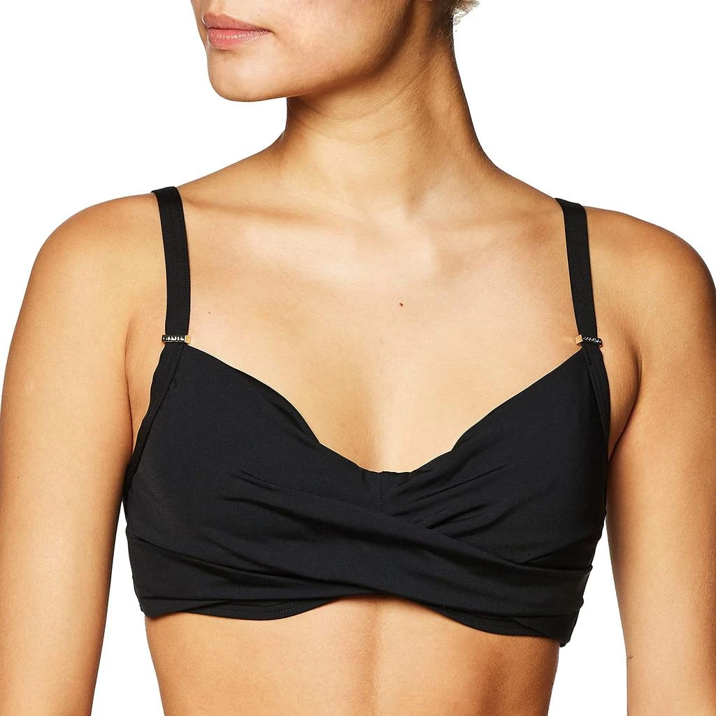 商品Calvin Klein|Twist Underwire Bikini Swimsuit Top,价格¥510,第2张图片详细描述