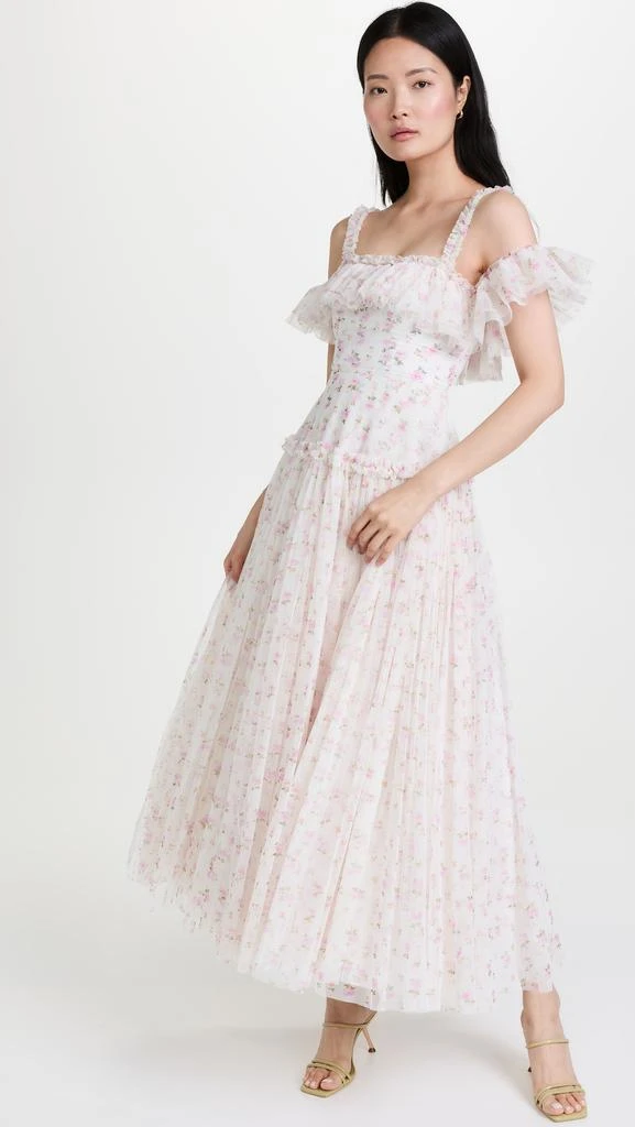 商品Needle & Thread|Needle & Thread Bijou Rose 露肩礼服,价格¥1635,第5张图片详细描述