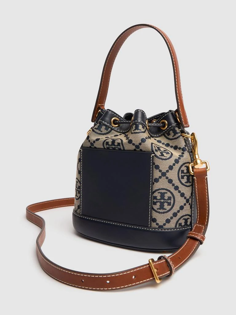 商品Tory Burch|T Monogram Jacquard Bucket Bag,价格¥3698,第5张图片详细描述