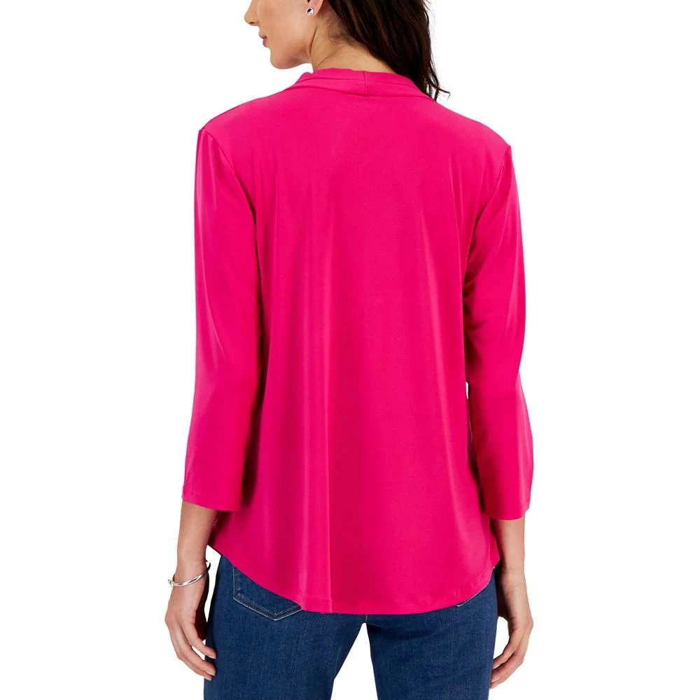 商品Charter Club|Women's 3/4-Sleeve Top, Created for Macy's,价格¥192,第2张图片详细描述