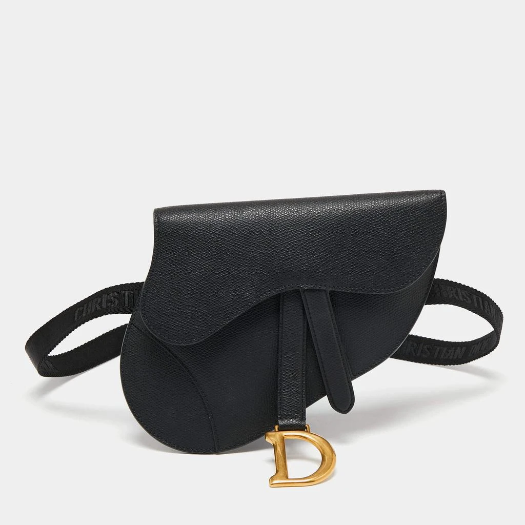 商品Dior|Dior Black Leather Saddle Belt Bag,价格¥12559,第1张图片