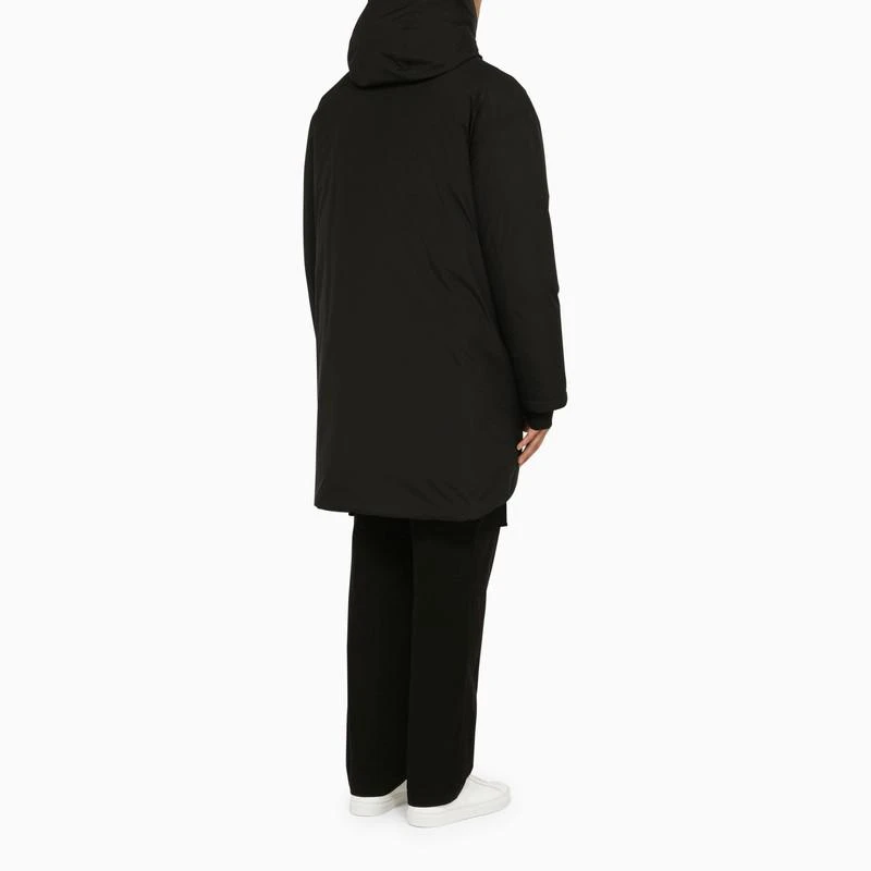 商品Herno|Black Laminar padded parka,价格¥7443,第3张图片详细描述