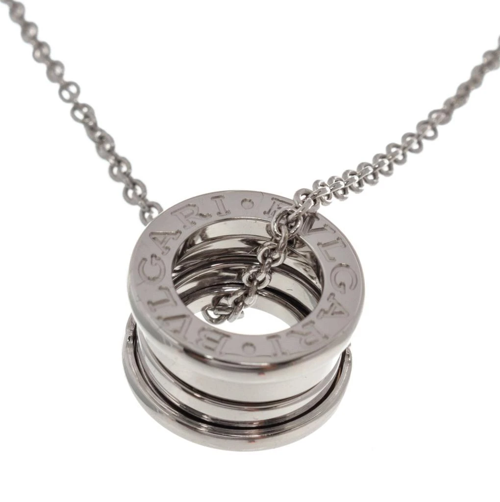 商品[二手商品] BVLGARI|Bvlgari Silver B.Zero 1 Pendant Necklace,价格¥18244,第2张图片详细描述