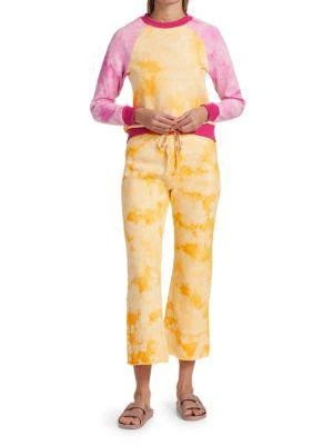 Two-Tone Tie Dye Crew Sweatshirt 商品