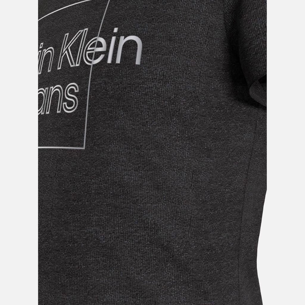 Calvin Klein Girls’ Metallic Logo Cotton-Jersey T-Shirt商品第4张图片规格展示