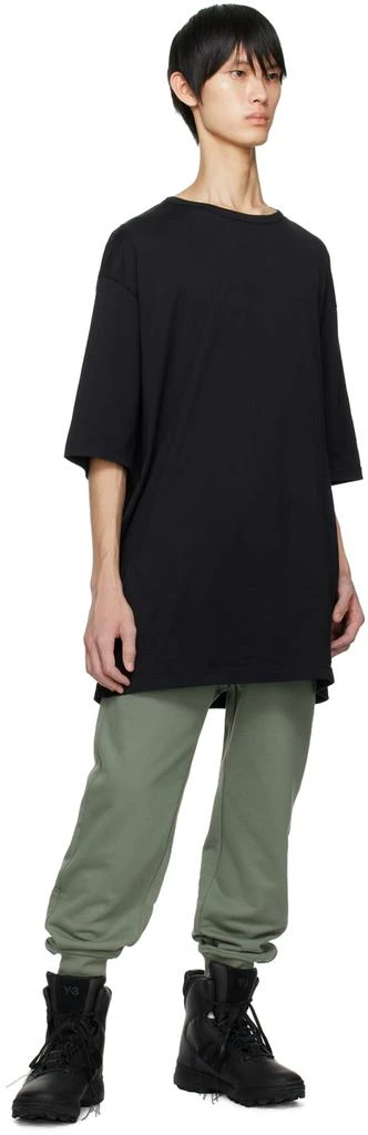 商品Y-3|Green Cuffed Sweatpants,价格¥1031,第4张图片详细描述