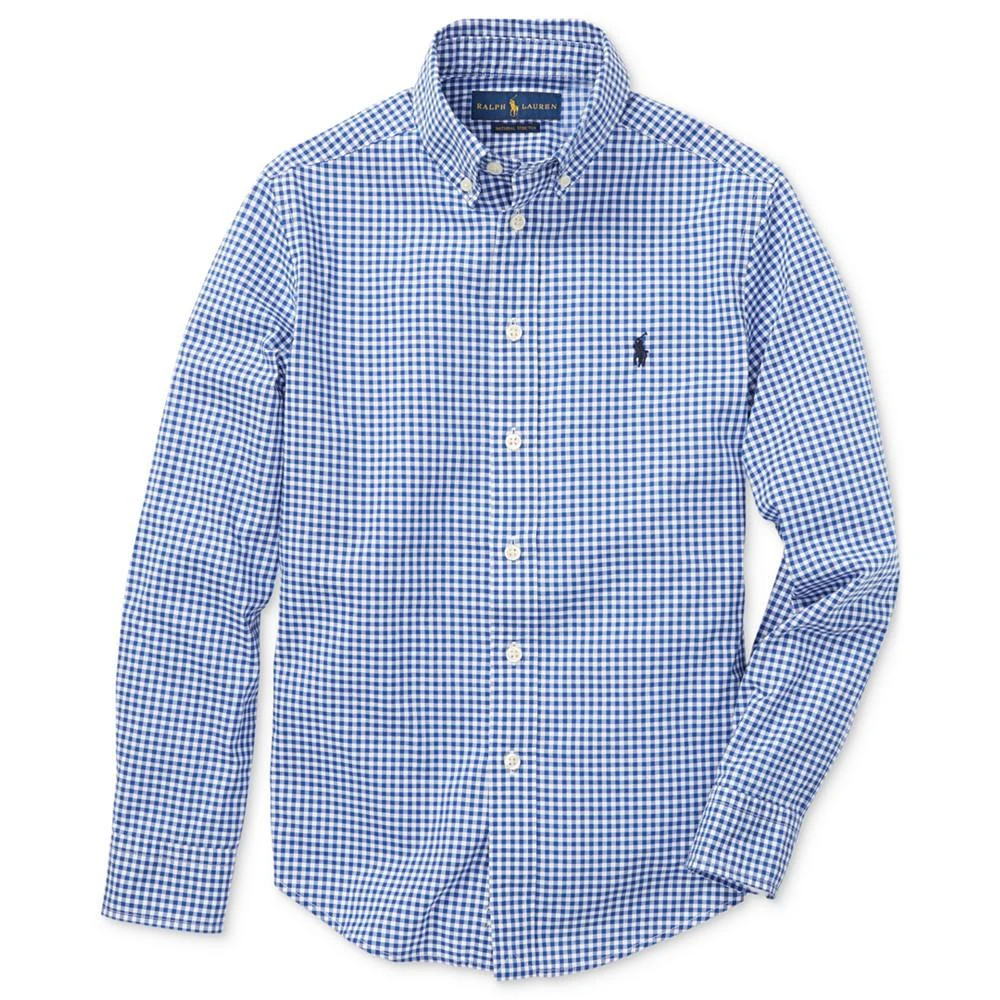 商品Ralph Lauren|Big Boys Gingham Cotton Poplin Shirt,价格¥405,第3张图片详细描述