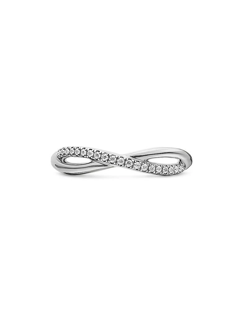 商品David Yurman|Infinity Band Ring in Platinum,价格¥17461,第4张图片详细描述