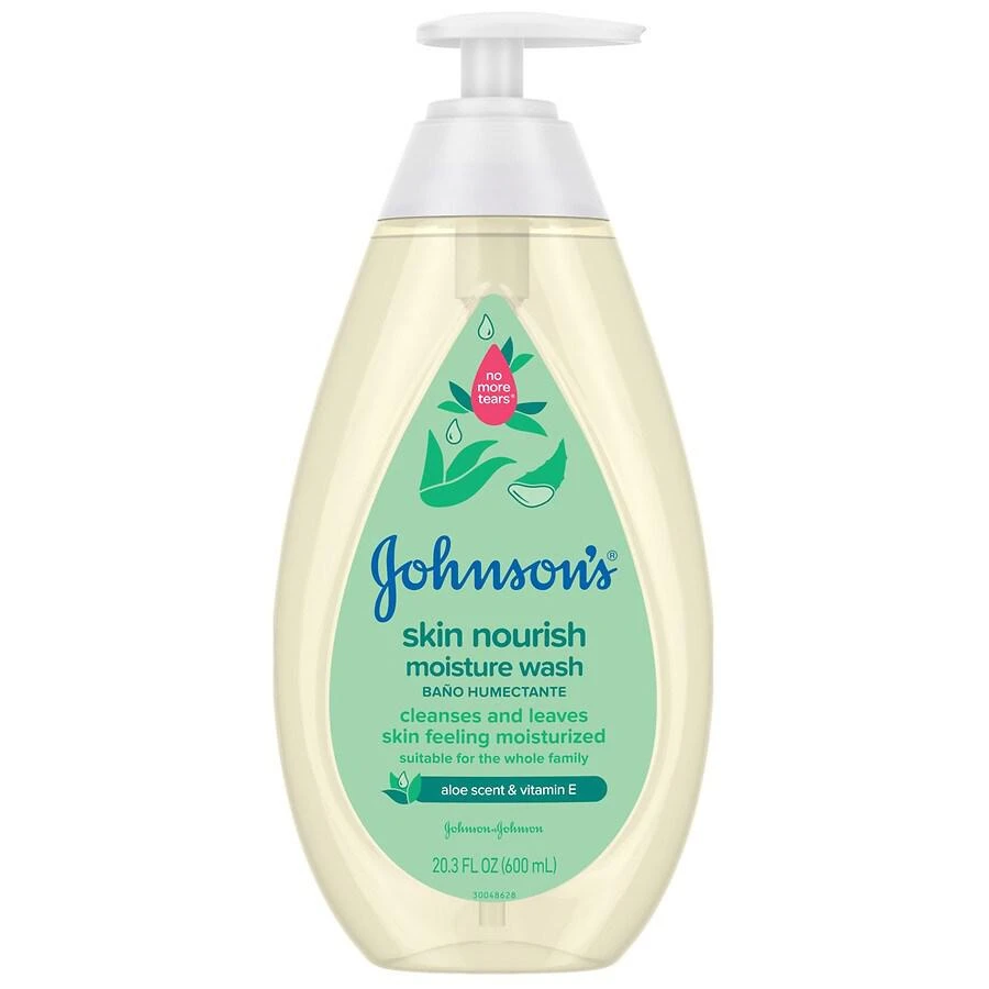 商品Johnson's Baby|Skin Nourish Moisture Baby Body Wash, Aloe,价格¥36,第1张图片