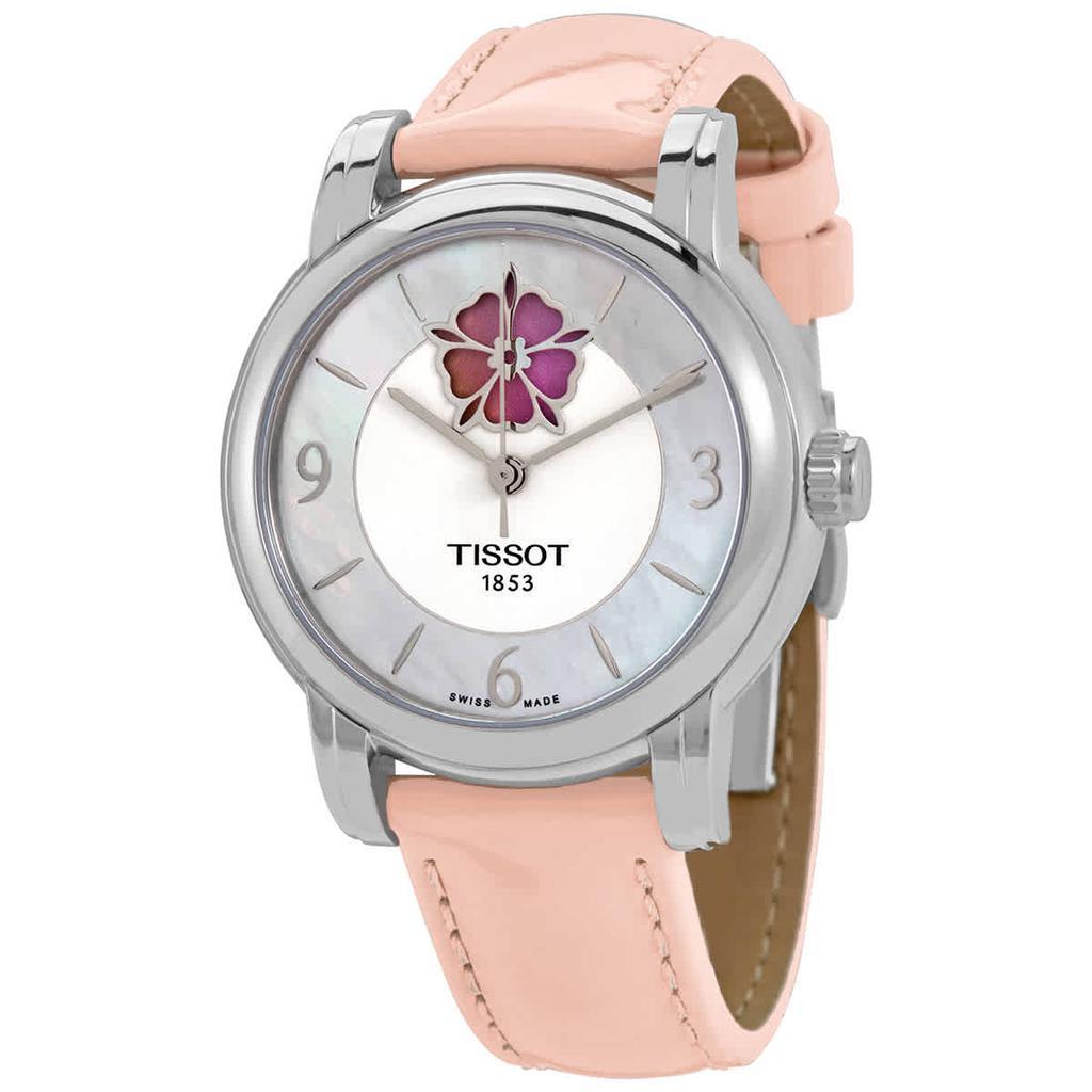 商品Tissot|Lady Heart Flower Automatic Mother of Pearl Dial Ladies Watch T050.207.16.117.00,价格¥2072,第1张图片