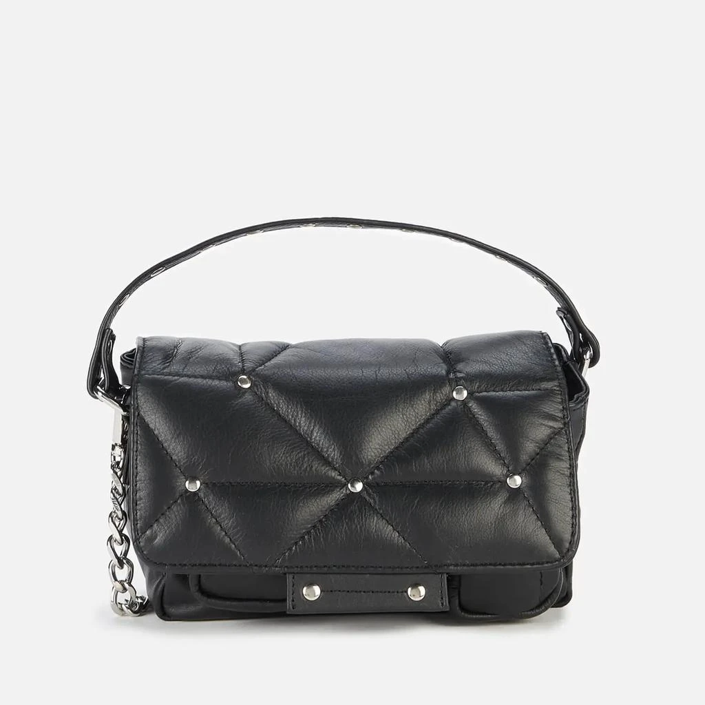 商品Nunoo|Núnoo Women's Silky Quilt Small Honey Cross Body - Black,价格¥510,第1张图片