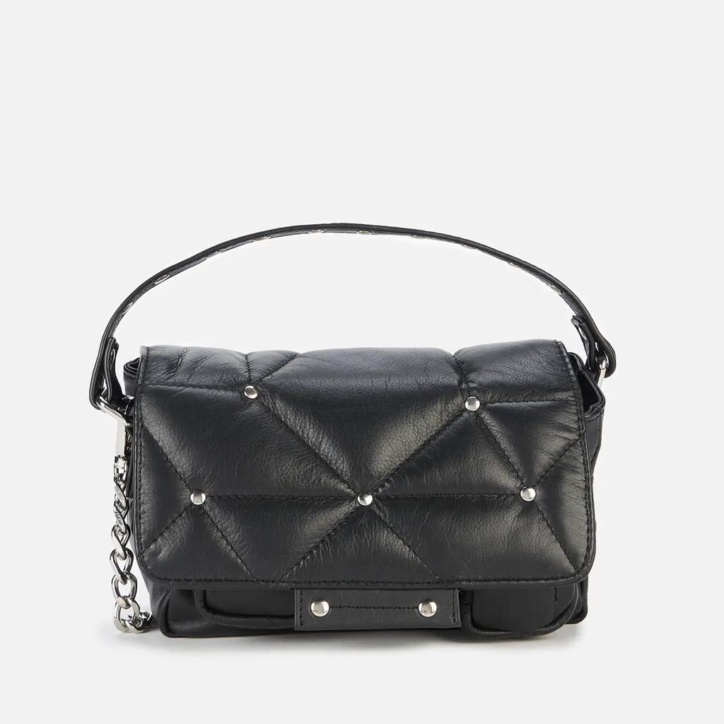 商品Nunoo|Núnoo Women's Silky Quilt Small Honey Cross Body - Black,价格¥463,第1张图片