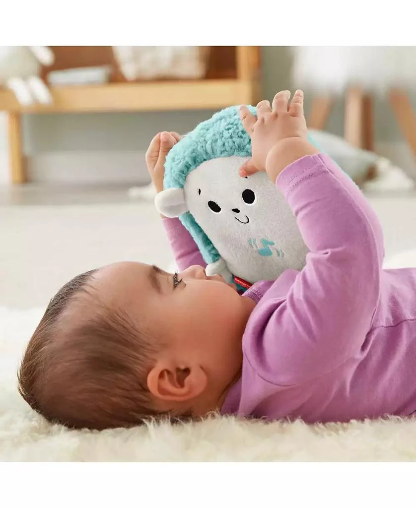 商品Fisher Price|Calming Vibes Hedgehog Soother, Portable Infant Plush Pal,价格¥113,第3张图片详细描述