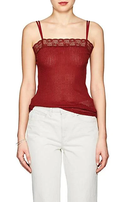 商品Helmut Lang|Ribbed Cotton Tank Top,价格¥408,第1张图片