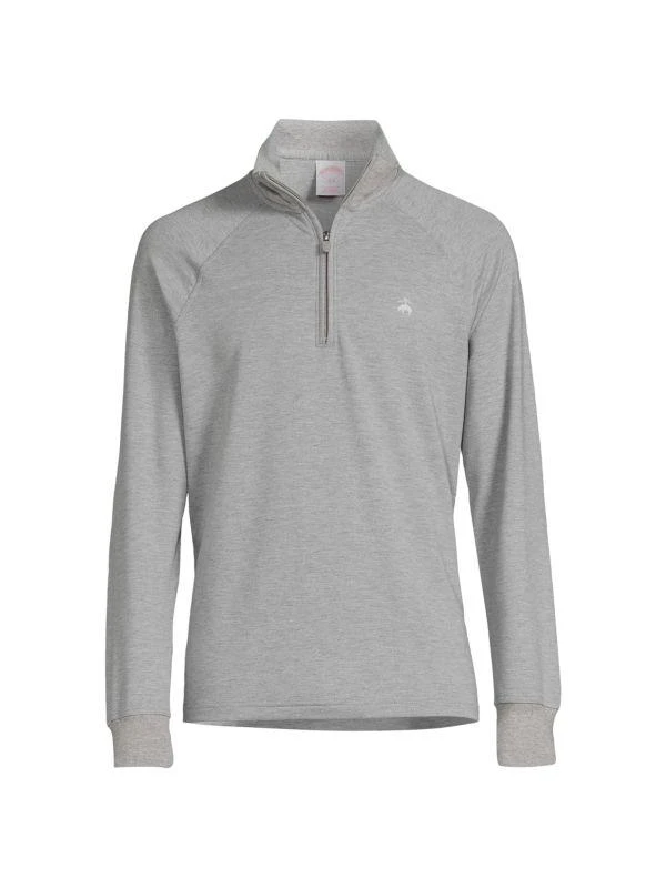 商品Brooks Brothers|Mock Neck Half Zip Golf Sweater,价格¥199,第3张图片详细描述