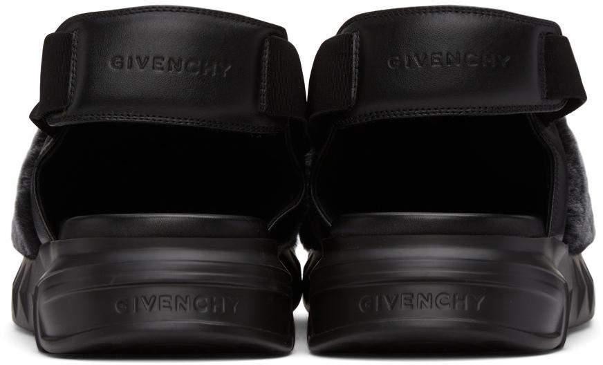 商品Givenchy|Black Shearling & Leather Marshmallow Loafers,价格¥6861,第6张图片详细描述