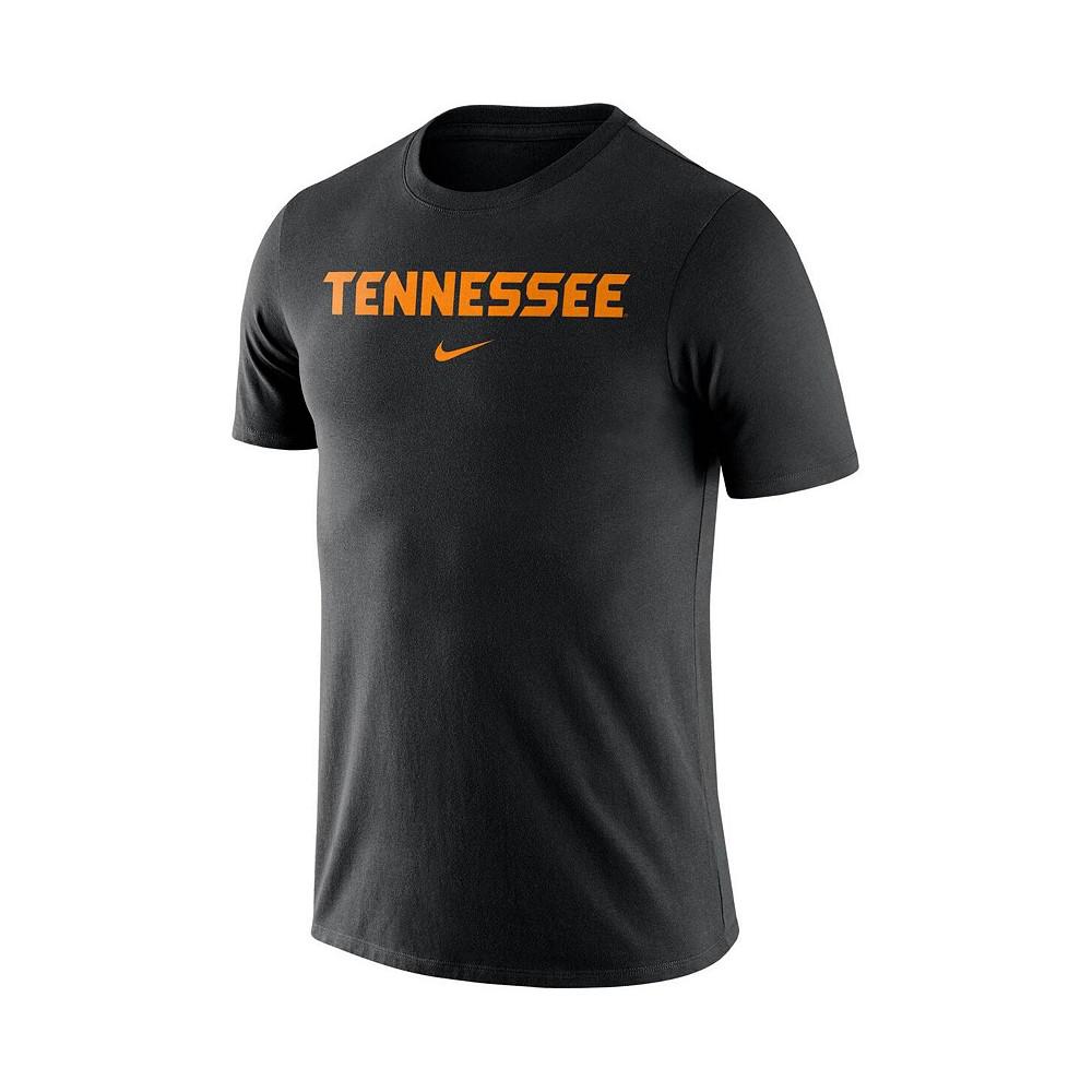 Men's Black Tennessee Volunteers Essential Wordmark T-shirt商品第3张图片规格展示