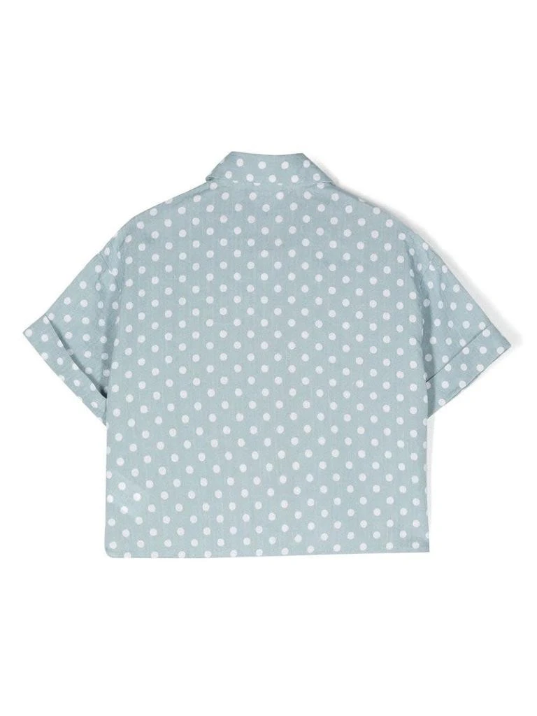 商品ASPESI|Aspesi Polka Dot Crop Shirt,价格¥1206,第2张图片详细描述