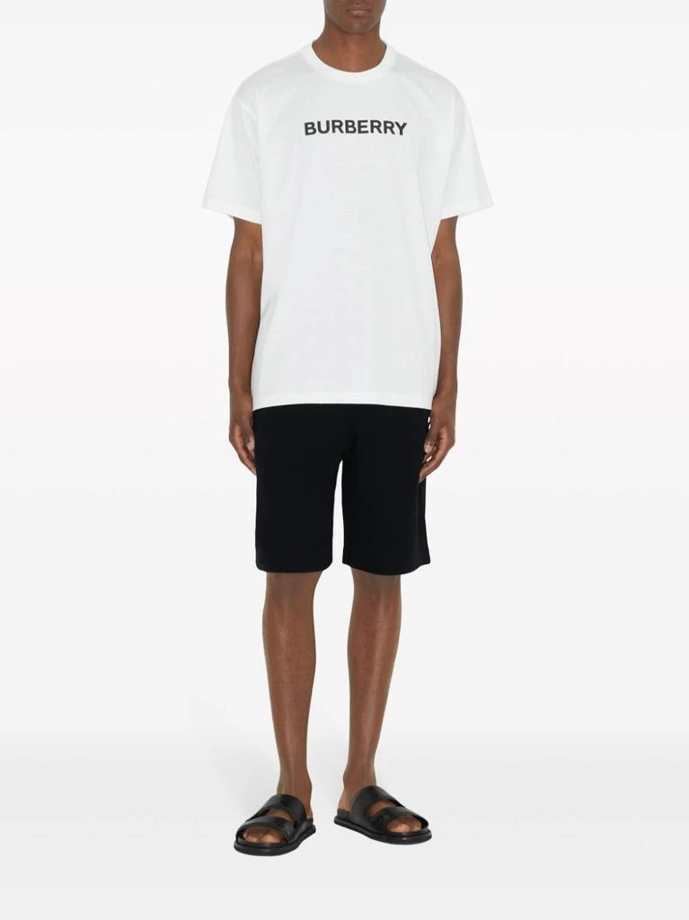 商品Burberry|WHITE COTTON T-SHIRT,价格¥3145,第2张图片详细描述