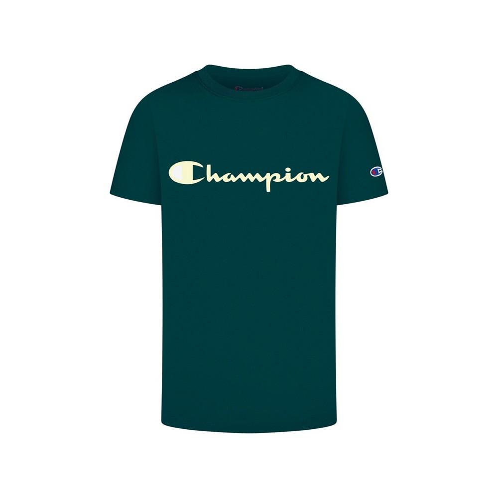 Big Boys Champion Classic Script T-shirt商品第1张图片规格展示