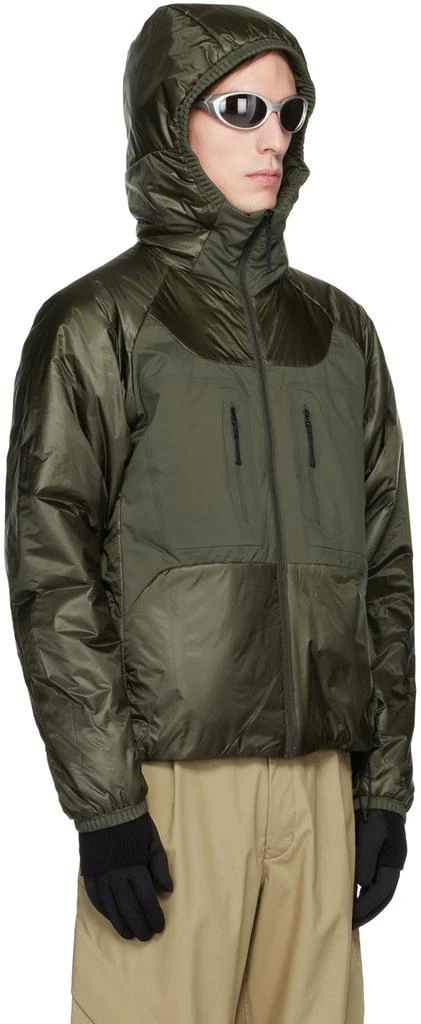 商品Goldwin 0|Taupe Padded Interliner Reversible Jacket,价格¥2820,第4张图片详细描述
