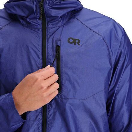 商品Outdoor Research|Helium Wind Hooded Jacket - Men's,价格¥604,第5张图片详细描述
