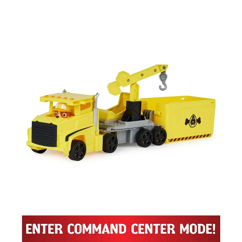 商品Paw Patrol|Big Truck Pup's Rubble Transforming Toy Trucks with Collectible Action Figure,价格¥134,第5张图片详细描述