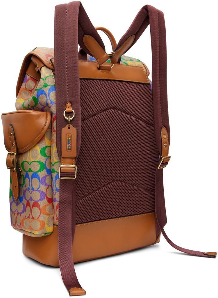 商品Coach|Brown Hitch Backpack,价格¥5163,第5张图片详细描述