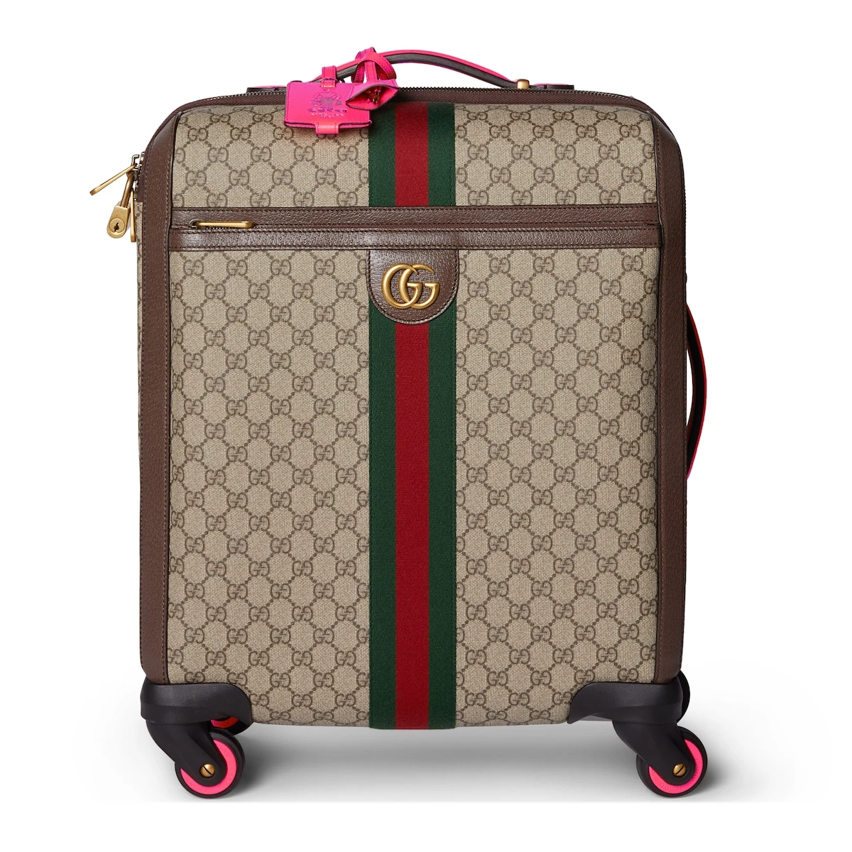 商品Gucci|【预售】 古驰 24秋冬 女士 旅行箱 GUCCI SAVOY系列小号登机行李箱 786159 FADEK 9767,价格¥22114,第1张图片