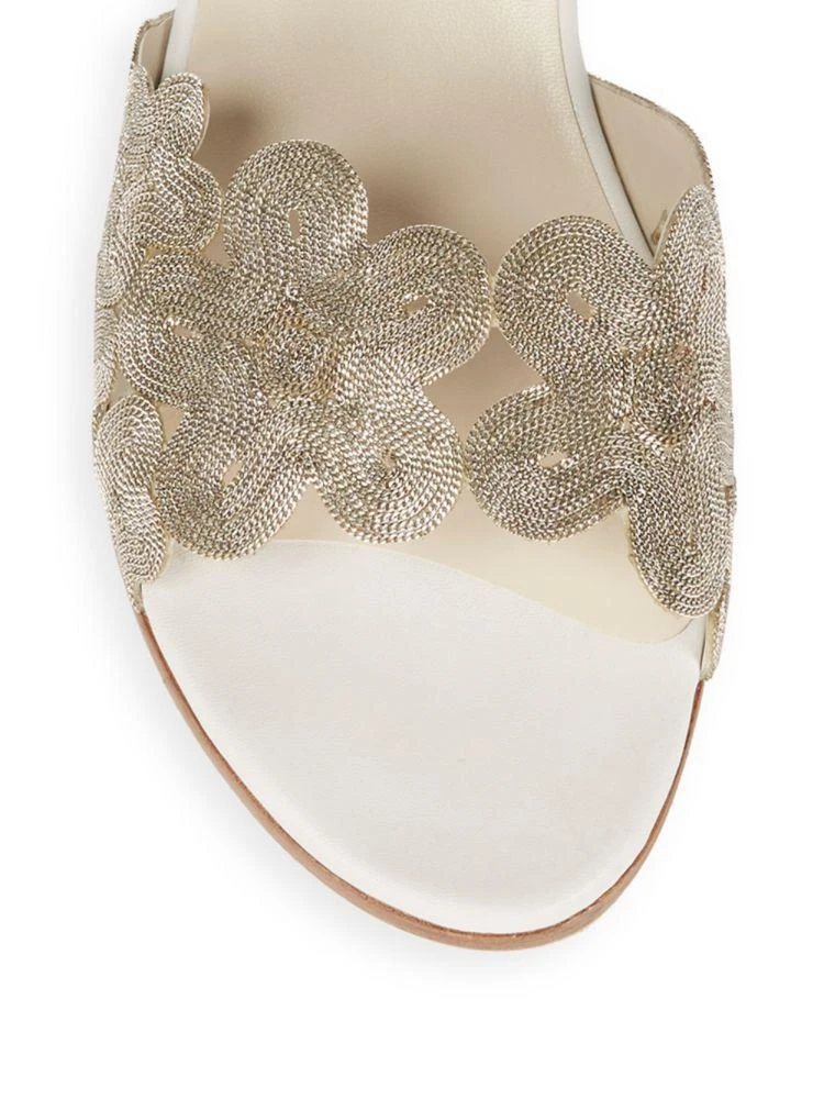 商品Stuart Weitzman|June Florette Floral Slides,价格¥1180,第3张图片详细描述