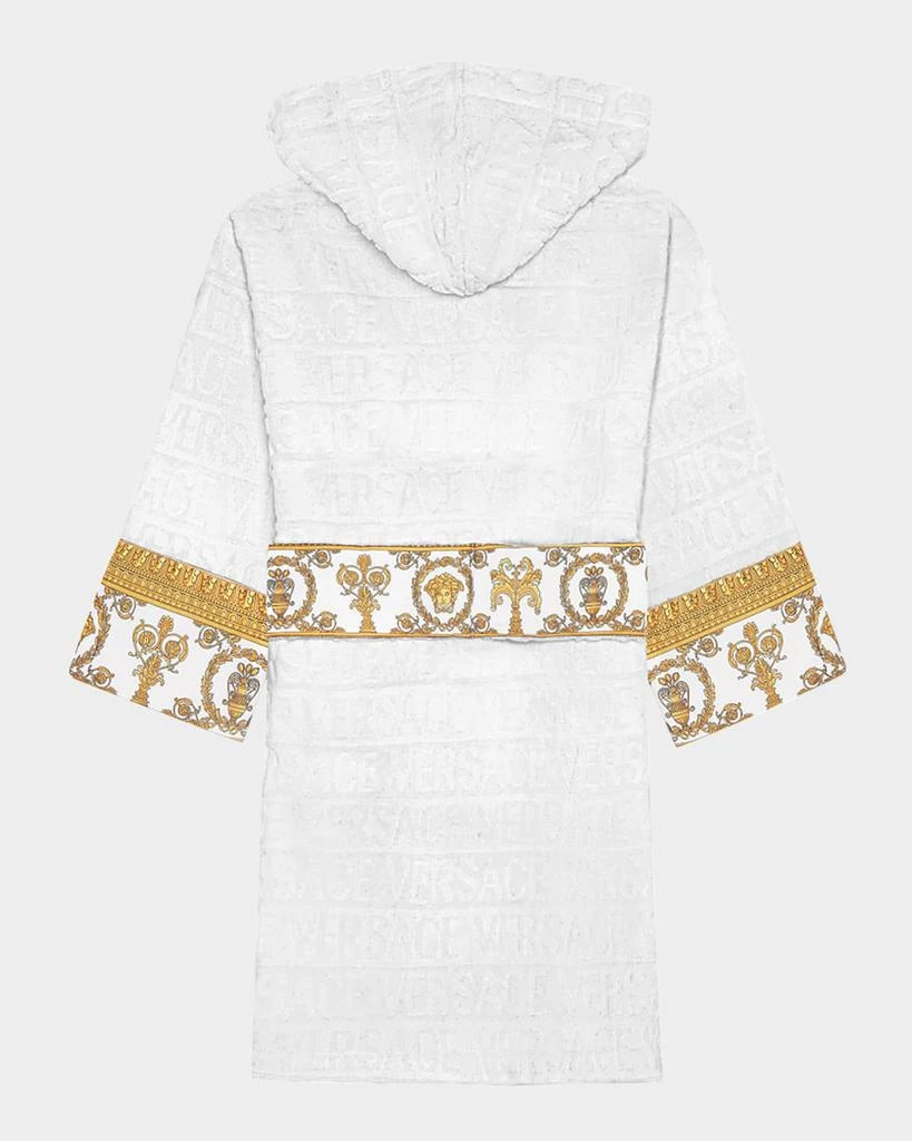 商品Versace|儿童边帽长袖睡袍,价格¥2929,第2张图片详细描述
