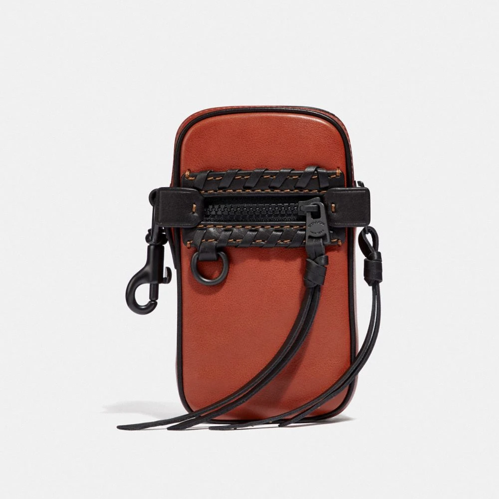 商品[国内直发] Coach|【清仓价】蔻驰男包男士烟灰色拼色单肩斜挎包礼物送男友,价格¥389,第1张图片