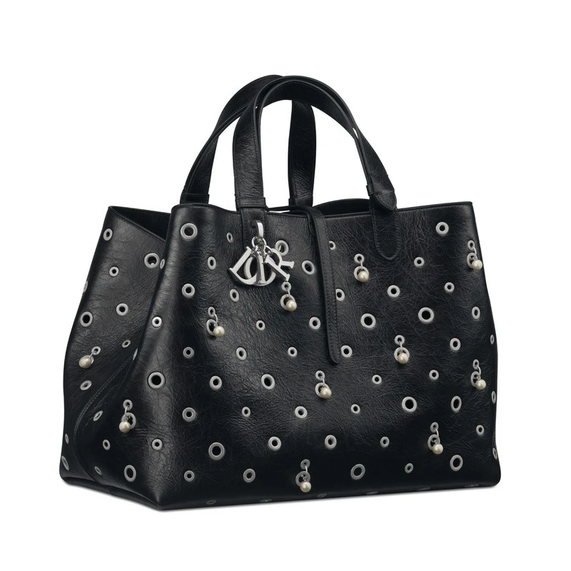 商品Dior|Dior 迪奥 Toujours系列女士黑色牛皮手提包,价格¥72528,第1张图片