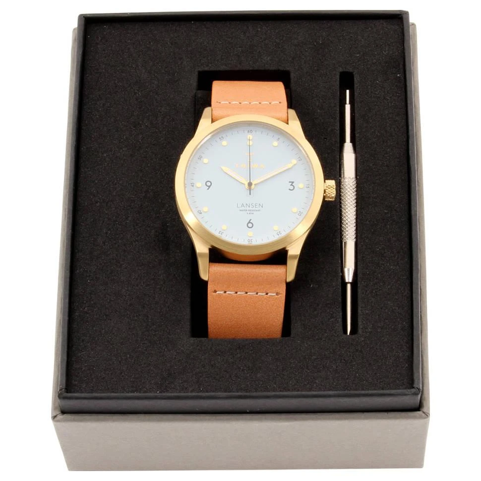 商品Triwa|女士石英腕表 皮革表带 38mm LAST12014,价格¥111,第3张图片详细描述