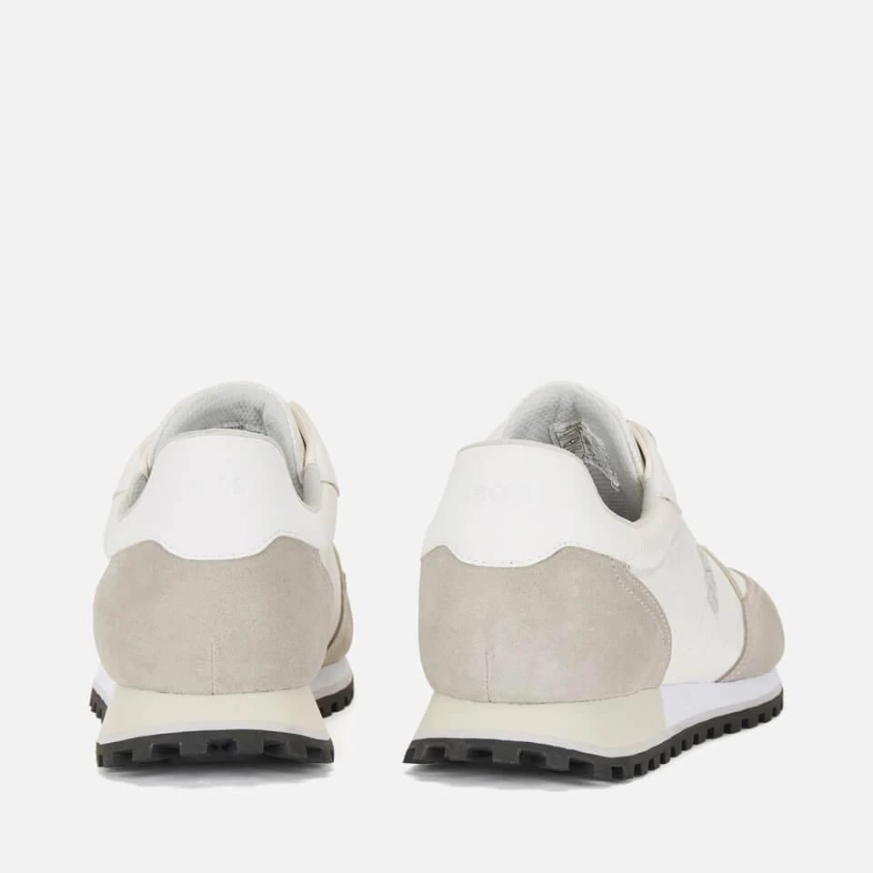 商品Hugo Boss|BOSS MEN'S PARKOUR RUNN TRAINERS - OPEN WHITE,价格¥674,第4张图片详细描述