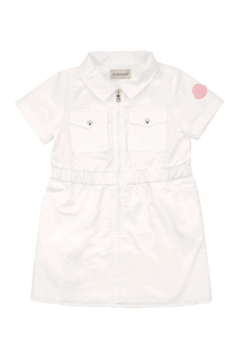 商品【商品预售7天】 Moncler|Moncler 女童连衣裙 2G00002595BI001 白色,价格¥740,第5张图片详细描述