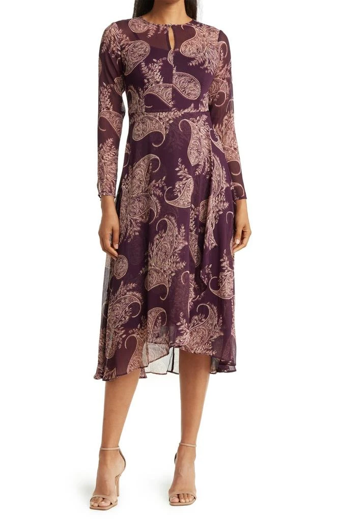 商品Tommy Hilfiger|Long Sleeve Paisley Woven Dress,价格¥376,第1张图片