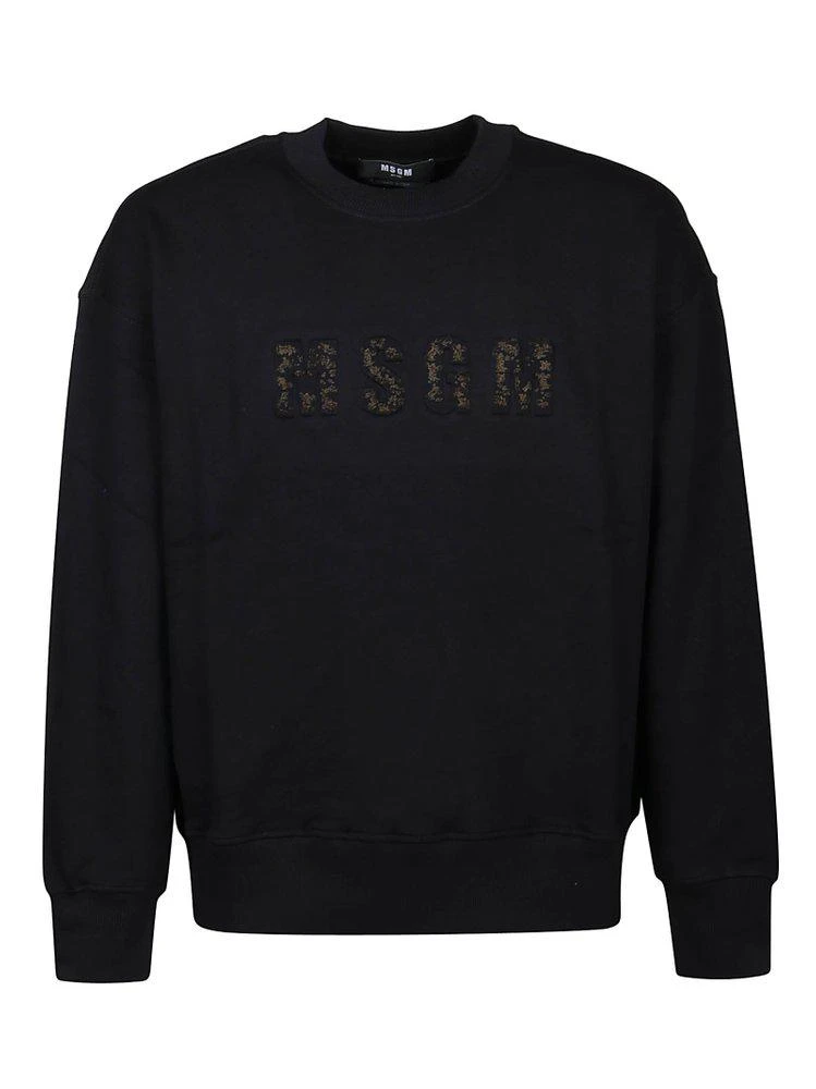 商品MSGM|MSGM Logo Detailed Crewneck Sweatshirt,价格¥1200,第1张图片