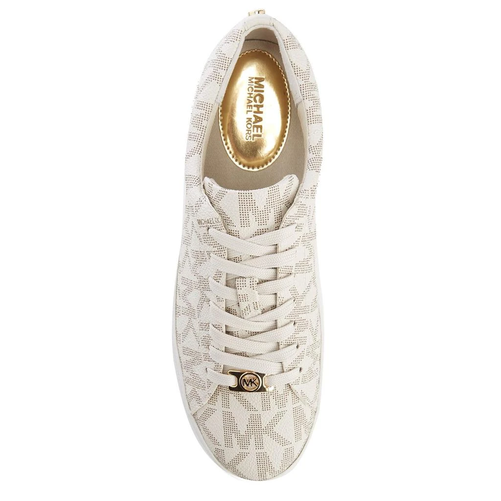 商品Michael Kors|MICHAEL Michael Kors Women's Keaton Cupsole Trainers - Vanilla,价格¥730,第3张图片详细描述