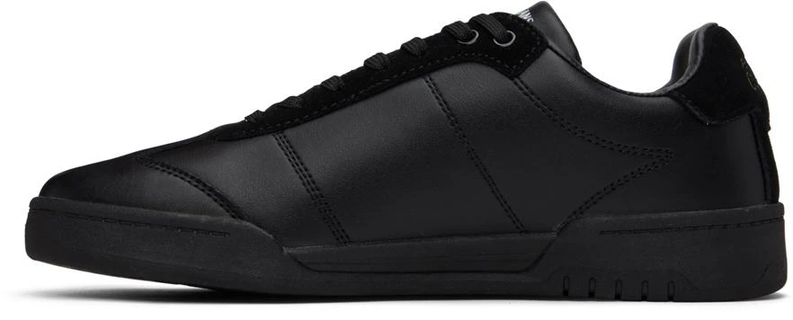 商品Versace|Black Brooklyn V-Emblem Sneakers,价格¥571,第3张图片详细描述