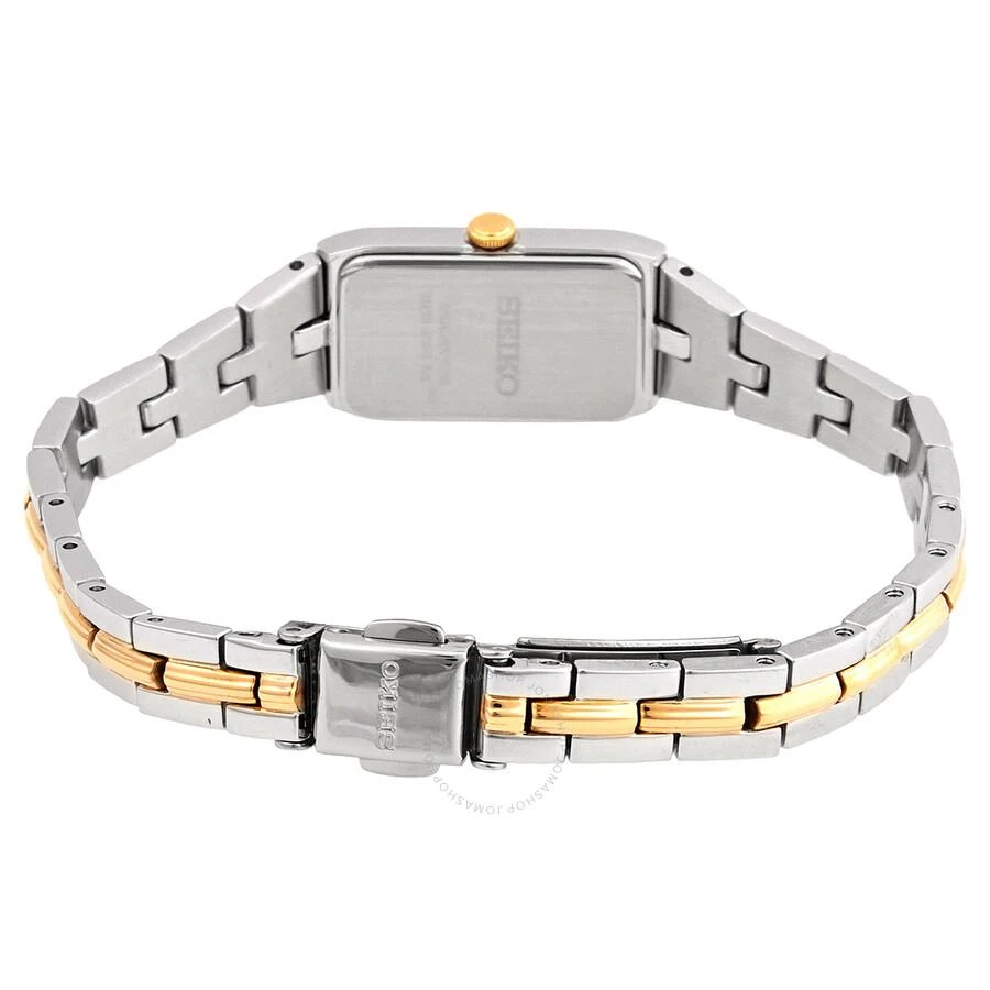商品Seiko|Quartz Black Dial Two-tone Ladies Watch SWR046,价格¥1155,第3张图片详细描述