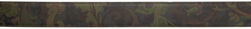 商品Versace|Reversible Green Baroccoflage 'La Medusa' Belt,价格¥1936,第2张图片详细描述