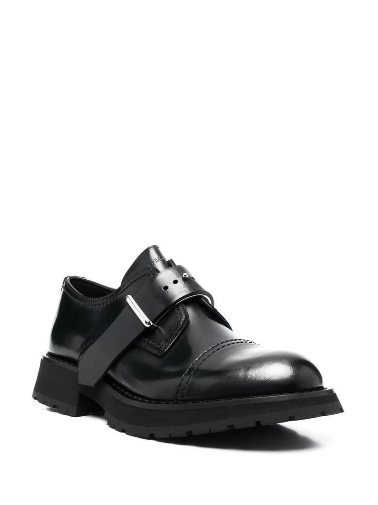 商品Alexander McQueen|ALEXANDER MCQUEEN - Leather Brogues,价格¥4107,第4张图片详细描述