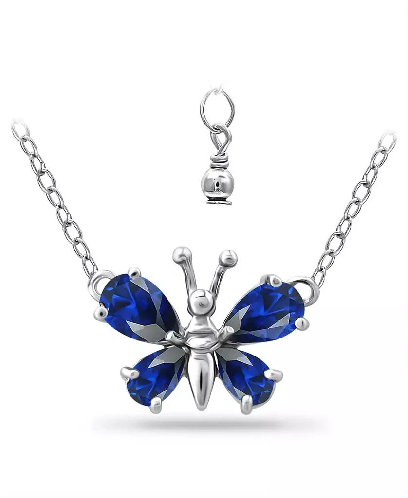 商品Giani Bernini|Simulated Blue Sapphire Butterfly Necklace,价格¥173,第1张图片