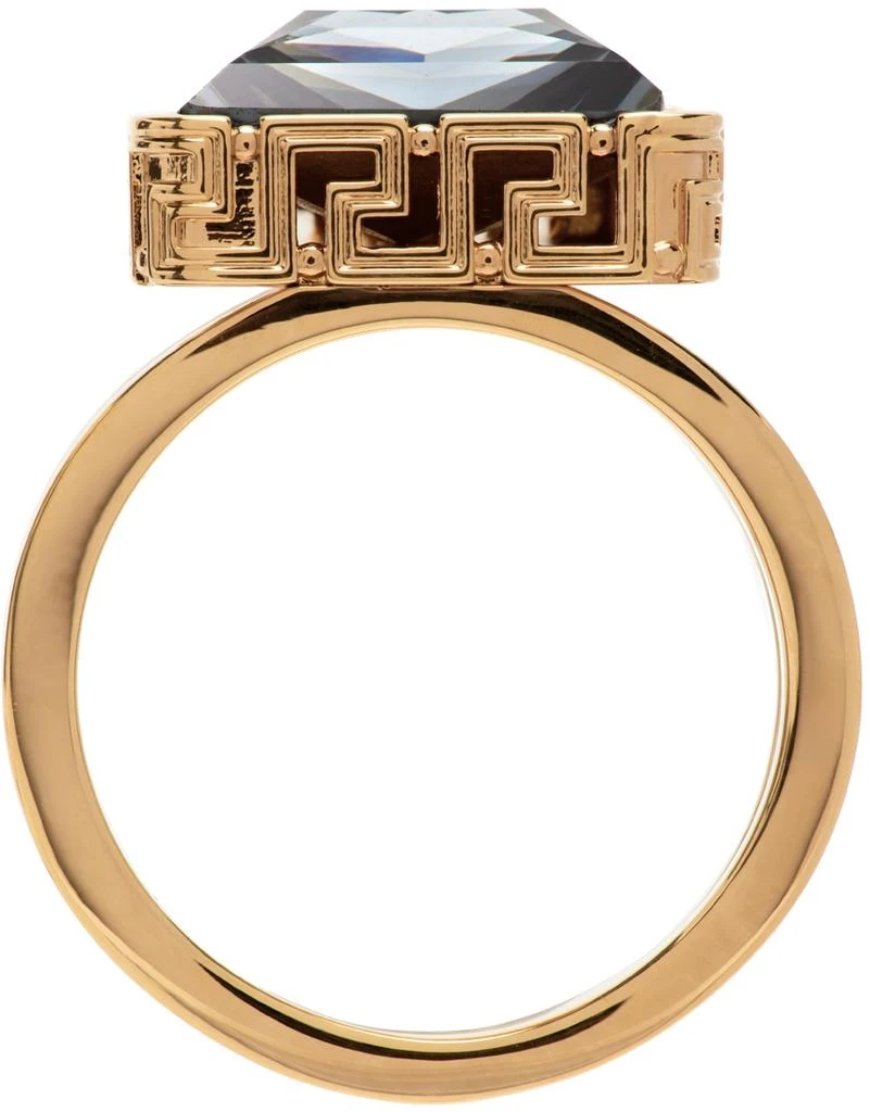 商品Versace|Gold Greca Gem Ring,价格¥1440,第2张图片详细描述