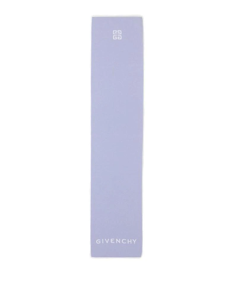 商品Givenchy|Givenchy Logo Embroidered Scarf,价格¥3446,第1张图片