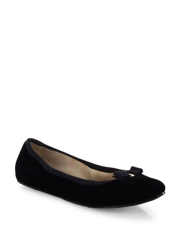 商品Salvatore Ferragamo|My Joy Velvet Ballet Flats,价格¥2700,第1张图片