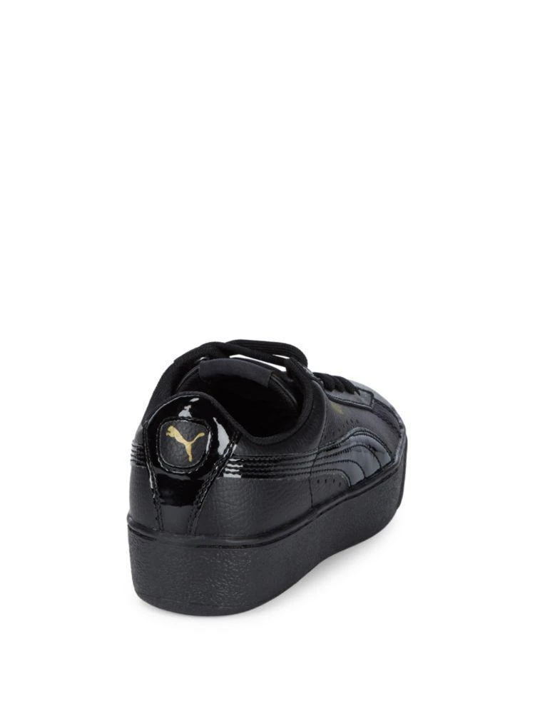 商品Puma|Vikky Platform Leather Sneakers,价格¥276,第2张图片详细描述